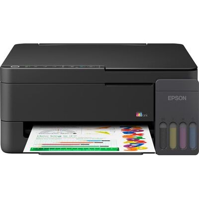 Epson EcoTank ET-2915 - Multifunctionele printer - kleur - inktjet - ITS - A4 (210 x 297 mm), Legal (216 x 356 mm) (origineel) - A4/Legal (doorsnede) - maximaal 11 ppm (printend) - 100 vellen - Wi-Fi(n) - zwart Epson EcoTank ET-2915 - Multifunctionele printer - kleur - inktjet - ITS - A4 (210 x 297 mm), Legal (216 x 356 mm) (origineel) - A4/Legal (doorsnede) - maximaal 11 ppm (printend) - 100 vellen - Wi-Fi(n) - zwart