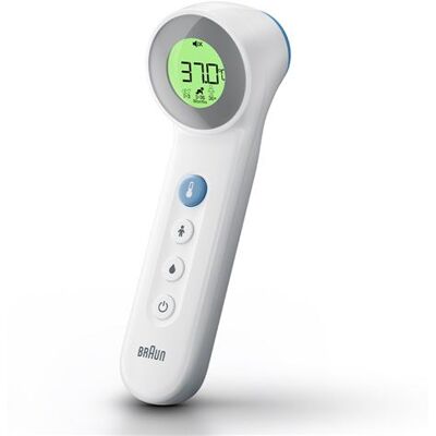 Braun Contactloze thermometer Sensian 7 BNT400WE Wit Braun Contactloze thermometer Sensian 7 BNT400WE Wit