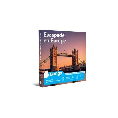 Bongo Cadeaubox Week-end d'Exception en Europe FR Bongo Cadeaubox Week-end d'Exception en Europe FR