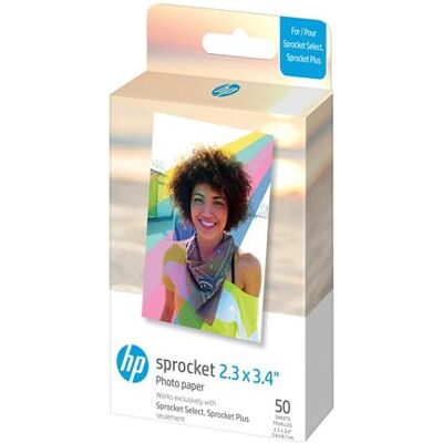 HP fotopapier voor Sprocket Plus en Eclipse - 50 vellen HP fotopapier voor Sprocket Plus en Eclipse - 50 vellen