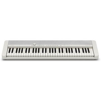 Compact Keyboard Casio CT-S 1WE met 61 toetsen en vintage geluiden Grijs Compact Keyboard Casio CT-S 1WE met 61 toetsen en vintage geluiden Grijs