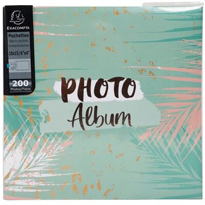 Exacompta ALB POCH CANDY BLUE 200 PHOTOS 10X15CM Exacompta ALB POCH CANDY BLUE 200 PHOTOS 10X15CM