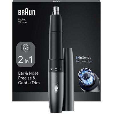 Braun Oor- en neustrimmer EN20 Grijs Braun Oor- en neustrimmer EN20 Grijs