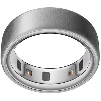 Oura Connected Ring 4 Geborsteld zilver Maat 6 Oura Connected Ring 4 Geborsteld zilver Maat 6