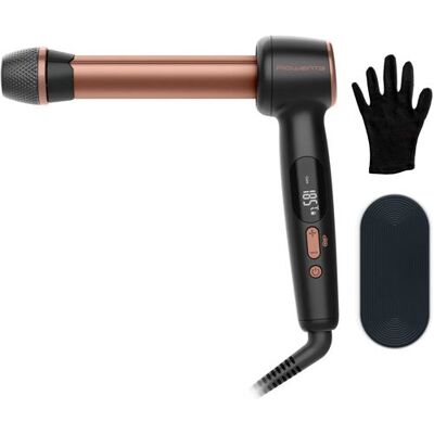 Rowenta Krultang Twist Curl CF4620E0 Zwart en Roze Rowenta Krultang Twist Curl CF4620E0 Zwart en Roze