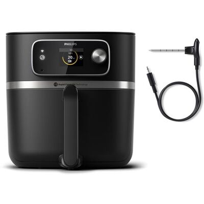 Philips Air Fryer Serie Combi XXL HD9880/90 Zwart Philips Air Fryer Serie Combi XXL HD9880/90 Zwart