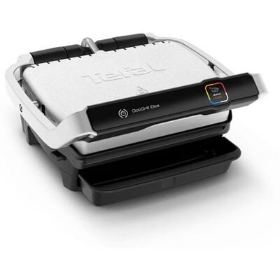 Tefal Vleesgrill OptiGrill Elite GC750D12 2000 W Zwart en Zilver Tefal Vleesgrill OptiGrill Elite GC750D12 2000 W Zwart en Zilver