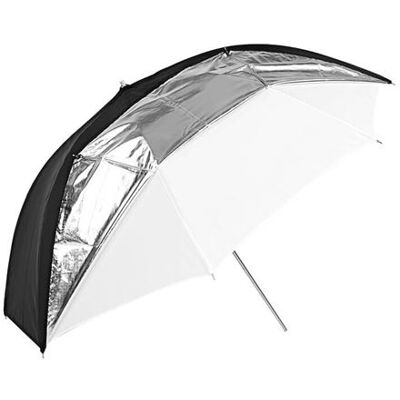 Godox Foto Paraplu UB-006 101cm Dual-Use Zwart en Zilver Godox Foto Paraplu UB-006 101cm Dual-Use Zwart en Zilver