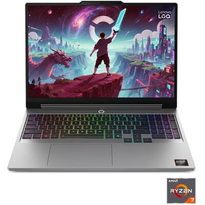 Lenovo Gaming Laptop LOQ 15AHP11 15.3" AMD Ryzen 7 16 GB RAM 512 GB SSD Luna Grey Lenovo Gaming Laptop LOQ 15AHP11 15.3" AMD Ryzen 7 16 GB RAM 512 GB SSD Luna Grey