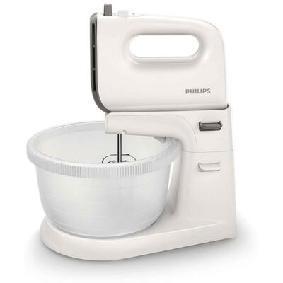Philips Viva Collection HR3745 - mixer - wit/kasjmier-grijs Philips Viva Collection HR3745 - mixer - wit/kasjmier-grijs