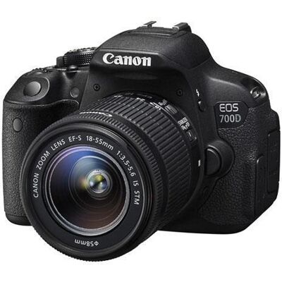 CANON EOS 700D 18-55STM + SDHC 16GB + BAG- CANON EOS 700D 18-55STM + SDHC 16GB + BAG-