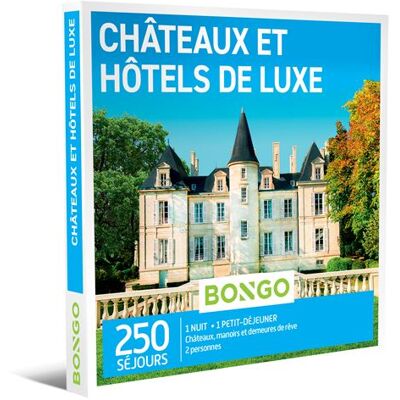 Cadeaubox Bongo Châteaux et hôtels de luxe - FR Cadeaubox Bongo Châteaux et hôtels de luxe - FR