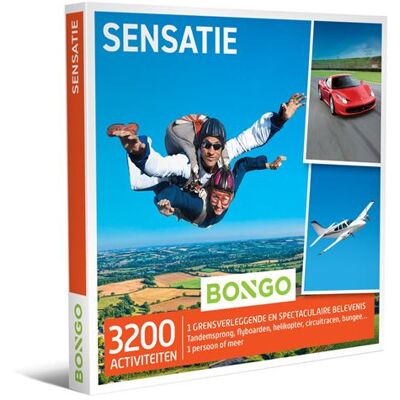 Cadeaubox Bongo Sensatie - NL Cadeaubox Bongo Sensatie - NL