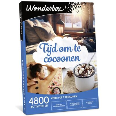 Cadeaubox Wonderbox Tijd Om Te Cocoonen NL Cadeaubox Wonderbox Tijd Om Te Cocoonen NL