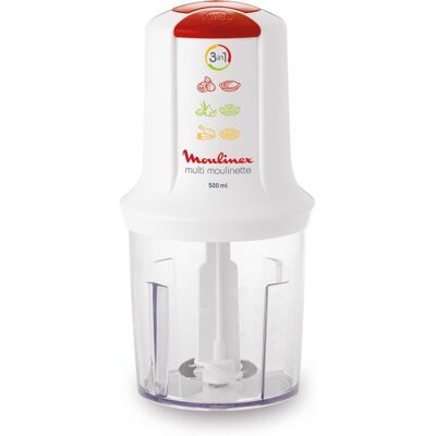 Moulinex Hakmolen Multi Moulinette AT710110 400 W Wit Moulinex Hakmolen Multi Moulinette AT710110 400 W Wit