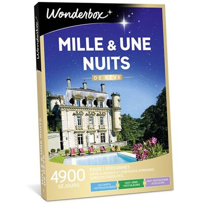 Cadeaubox Wonderbox Mille Et Une Nuits De Rêve - FR Cadeaubox Wonderbox Mille Et Une Nuits De Rêve - FR