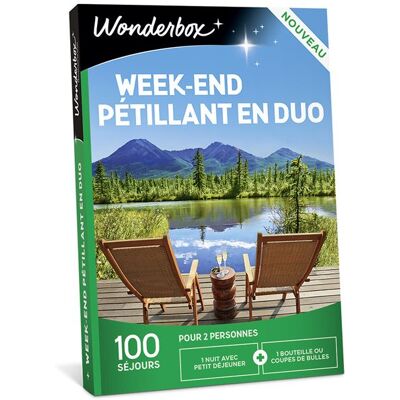 Cadeaubox Wonderbox Week-End Pétillant En Duo - FR Cadeaubox Wonderbox Week-End Pétillant En Duo - FR