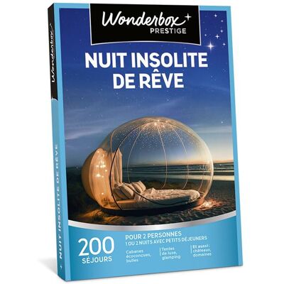 Cadeaubox Wonderbox Nuit Insolite De Rêve - FR Cadeaubox Wonderbox Nuit Insolite De Rêve - FR