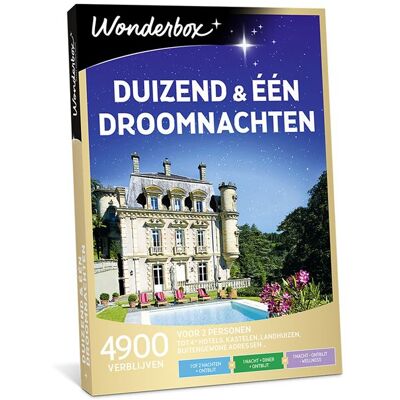 Cadeaubox Wonderbox Duizend & Één Droomnachten - NL Cadeaubox Wonderbox Duizend & Één Droomnachten - NL