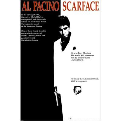 TALENTS DISTRIBUTION Maxi poster Scarface - Movie - 61cm x 91cm TALENTS DISTRIBUTION Maxi poster Scarface - Movie - 61cm x 91cm