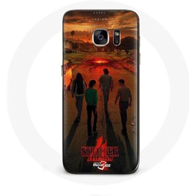 Hoesje voor Samsung Galaxy S6 Edge Stranger Things Seizoen 4 Poster Art Uitrustingen van de Nieuwe Theorie Maniacase Hoesje voor Samsung Galaxy S6 Edge Stranger Things Seizoen 4 Poster Art Uitrustingen van de Nieuwe Theorie Maniacase