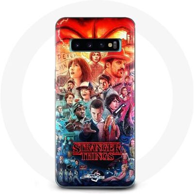 Hoesje voor Samsung Galaxy S10 Edge Stranger Things Teaser Seizoen 4 Poster Characters Art Maniacase Hoesje voor Samsung Galaxy S10 Edge Stranger Things Teaser Seizoen 4 Poster Characters Art Maniacase