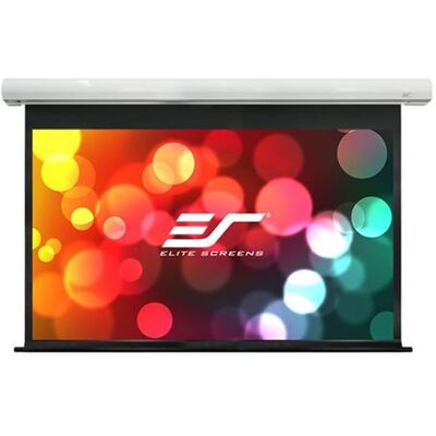 Elite Screens Saker Series - Projectiescherm - aan het plafond monteerbaar, monteerbaar aan muur - gemotoriseerd - 110 V - 135" (343 cm) - 16:9 - MaxWhite FG - wit Elite Screens Saker Series - Projectiescherm - aan het plafond monteerbaar, monteerbaar aan muur - gemotoriseerd - 110 V - 135" (343 cm) - 16:9 - MaxWhite FG - wit