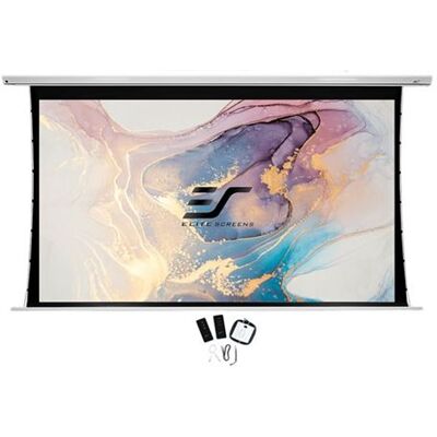 Elite Screens Saker Tab-Tension Series SKT180XHW2-E6 - Projectiescherm - aan het plafond monteerbaar, monteerbaar aan muur - gemotoriseerd - 180" (457 cm) - 16:9 - MaxWhite FG - wit Elite Screens Saker Tab-Tension Series SKT180XHW2-E6 - Projectiescherm - aan het plafond monteerbaar, monteerbaar aan muur - gemotoriseerd - 180" (457 cm) - 16:9 - MaxWhite FG - wit