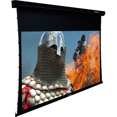 Lumene Gemotoriseerd projectiescherm Coliseum 4K en 8K UHD Platinum 270C Mat wit met zwarte randen Lumene Gemotoriseerd projectiescherm Coliseum 4K en 8K UHD Platinum 270C Mat wit met zwarte randen