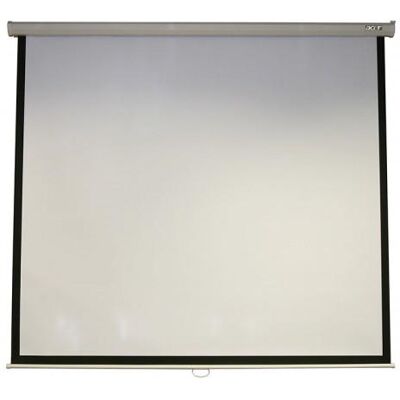 Acer M87-S01MW - Projectiescherm - aan het plafond monteerbaar, monteerbaar aan muur - 87" (221 cm) - 4:3 - Matte White - wit - voor Acer H5360 Acer M87-S01MW - Projectiescherm - aan het plafond monteerbaar, monteerbaar aan muur - 87" (221 cm) - 4:3 - Matte White - wit - voor Acer H5360