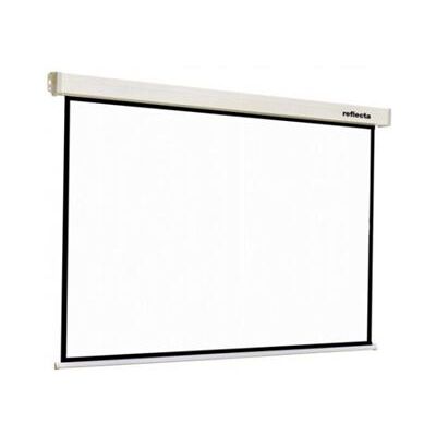Reflecta Crystal-Line Rollo - Projectiescherm - aan het plafond monteerbaar, monteerbaar aan muur - 131" (334 cm) - 1:1 - Matte White Reflecta Crystal-Line Rollo - Projectiescherm - aan het plafond monteerbaar, monteerbaar aan muur - 131" (334 cm) - 1:1 - Matte White