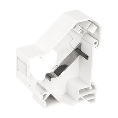 Delock Keystone Mounting for DIN rail shielded - DIN railmontage-uitgang - wit - 1 poort Delock Keystone Mounting for DIN rail shielded - DIN railmontage-uitgang - wit - 1 poort