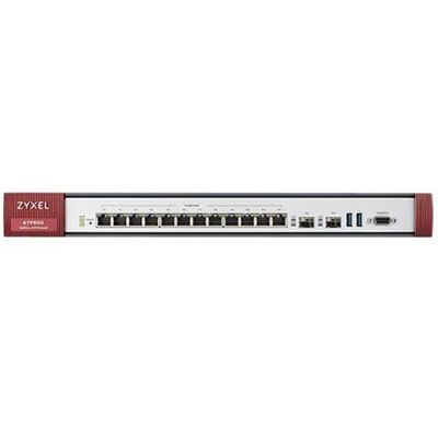 Zyxel ZyWALL ATP800 - Security appliance - 12 poorten - 1GbE - H.323, SIP - 1U - beheerd in Cloud - monteerbaar op rack Zyxel ZyWALL ATP800 - Security appliance - 12 poorten - 1GbE - H.323, SIP - 1U - beheerd in Cloud - monteerbaar op rack
