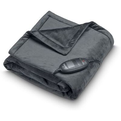 Beurer Verwarmde deken HD 74 Cosy Limited Edition Grijs Beurer Verwarmde deken HD 74 Cosy Limited Edition Grijs