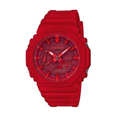 G-SHOCK GA-2100-4AER - Polshorloge - kwarts - analoog en digitaal - carbon-reinforced resin G-SHOCK GA-2100-4AER - Polshorloge - kwarts - analoog en digitaal - carbon-reinforced resin