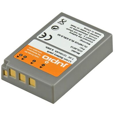 Jupio - Batterij - Li-Ion - 1620 mAh - voor Olympus OM-D E-M10; PEN E-PL1s, E-PL2, E-PM2; Stylus 1 Jupio - Batterij - Li-Ion - 1620 mAh - voor Olympus OM-D E-M10; PEN E-PL1s, E-PL2, E-PM2; Stylus 1