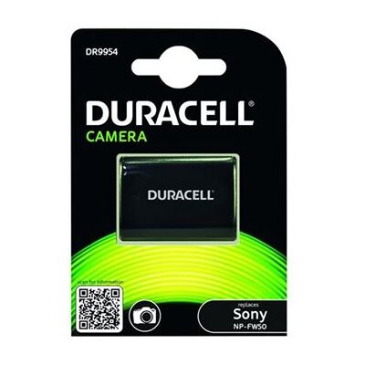 Duracell DR9954 - Batterij - Li-Ion - 900 mAh - voor Hasselblad Lunar; Sony Cyber-shot DSC-RX10; a6100; a6300; a6400; a6500; a7R II; a7s II Duracell DR9954 - Batterij - Li-Ion - 900 mAh - voor Hasselblad Lunar; Sony Cyber-shot DSC-RX10; a6100; a6300; a6400; a6500; a7R II; a7s II