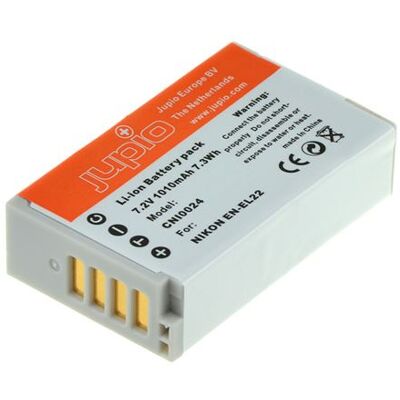 Jupio - Batterij - Li-Ion - 1010 mAh - voor Nikon 1 J4, S2 Jupio - Batterij - Li-Ion - 1010 mAh - voor Nikon 1 J4, S2