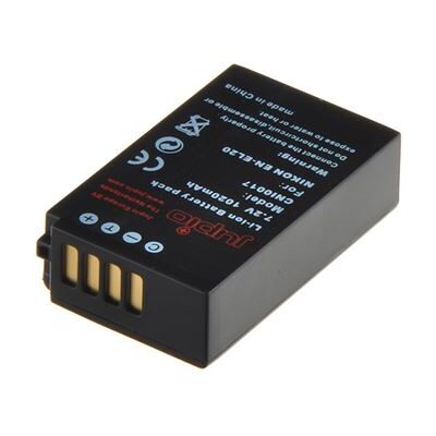 Jupio - Batterij - 1020 mAh - voor Nikon 1 AW1, J1, J2, J3, S1; Coolpix A Jupio - Batterij - 1020 mAh - voor Nikon 1 AW1, J1, J2, J3, S1; Coolpix A