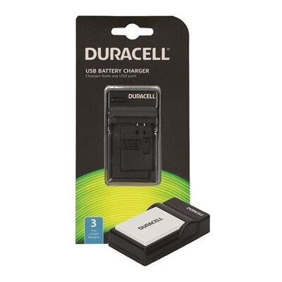 Duracell - USB-batterijlader - 1 x batterijen opladen - zwart - voor Canon LP-E8 Duracell - USB-batterijlader - 1 x batterijen opladen - zwart - voor Canon LP-E8