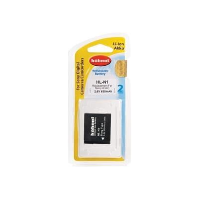 Hähnel HL-N1 - Batterij - Li-Ion - 630 mAh - voor Sony Action Cam-HDR-AS30; Cyber-shot DSC-QX10, QX30, TX100, W810, W830, WX170, WX220 Hähnel HL-N1 - Batterij - Li-Ion - 630 mAh - voor Sony Action Cam-HDR-AS30; Cyber-shot DSC-QX10, QX30, TX100, W810, W830, WX170, WX220