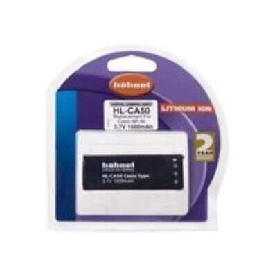 Hähnel HL-CA50 Casio Type - Batterij voor camera - Li-Ion - 1000 mAh - voor P/N: EX-V7SR, EX-V7SRDCA, EX-V7SRDCB, EX-V8SR, EX-V8SRECA Hähnel HL-CA50 Casio Type - Batterij voor camera - Li-Ion - 1000 mAh - voor P/N: EX-V7SR, EX-V7SRDCA, EX-V7SRDCB, EX-V8SR, EX-V8SRECA