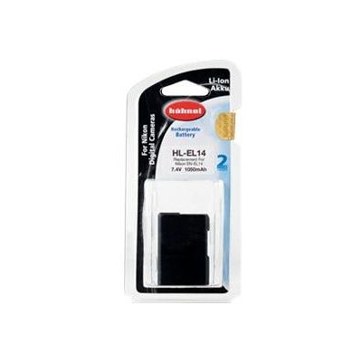 Hähnel HL-EL14 - Batterij - Li-Ion - 1050 mAh - voor Nikon D3200, D5100, D5200, D5300, D5500, D5600, Df; Coolpix P7000, P7100, P7700, P7800 Hähnel HL-EL14 - Batterij - Li-Ion - 1050 mAh - voor Nikon D3200, D5100, D5200, D5300, D5500, D5600, Df; Coolpix P7000, P7100, P7700, P7800