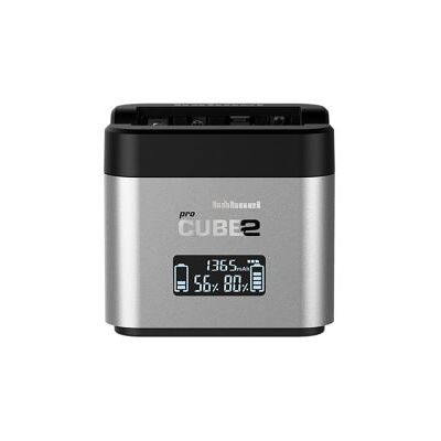 Hähnel Dubbele Lader Hahnel Procube2 voor Canon LP-E6, LP-E8 en LP-E17 accu's Hähnel Dubbele Lader Hahnel Procube2 voor Canon LP-E6, LP-E8 en LP-E17 accu's