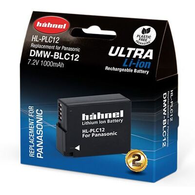 Hähnel Hahnel Batterij Ultra DMW-BLC12 Accu voor Panasonic Lumix G80, G7, FZ300 en FZ2000 Hähnel Hahnel Batterij Ultra DMW-BLC12 Accu voor Panasonic Lumix G80, G7, FZ300 en FZ2000