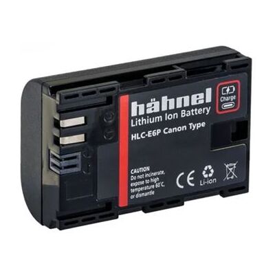 Hähnel Batterij Ultra HLC-E6P USB-C Zwart voor Canon fototoestel Hähnel Batterij Ultra HLC-E6P USB-C Zwart voor Canon fototoestel