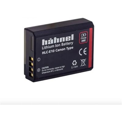 Hähnel Batterij Ultra HLC-E10 Type USB-C Zwart voor Canon fototoestel Hähnel Batterij Ultra HLC-E10 Type USB-C Zwart voor Canon fototoestel