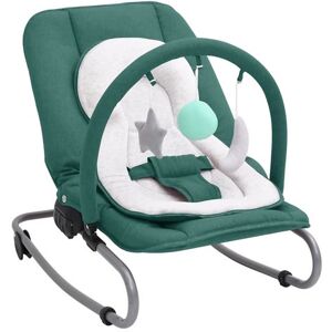 vidaXL Transat pour Bébé Balançoire pour Tout-petits Berceau pour Bébé Siège Basculant Chambre à Coucher Maison Intérieur Vert Acier vidaXL Transat pour Bébé Balançoire pour Tout-petits Berceau pour Bébé Siège Basculant Chambre à Coucher Maison Intérieur Vert Acier
