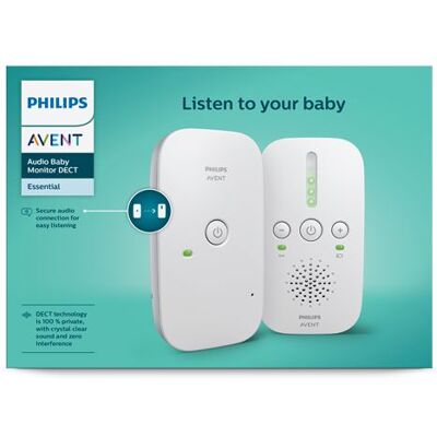 Philips Babyfoon Avent Scd502/26 Dect Philips Babyfoon Avent Scd502/26 Dect