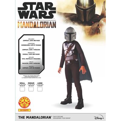 Star Wars Netflix-kinderkostuum instapmodel Mandalorian maat 5-6 jaar Star Wars Netflix-kinderkostuum instapmodel Mandalorian maat 5-6 jaar